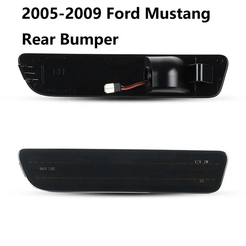 

2 шт., светодиодные фонари для заднего бампера Ford Mustang 2005-2009