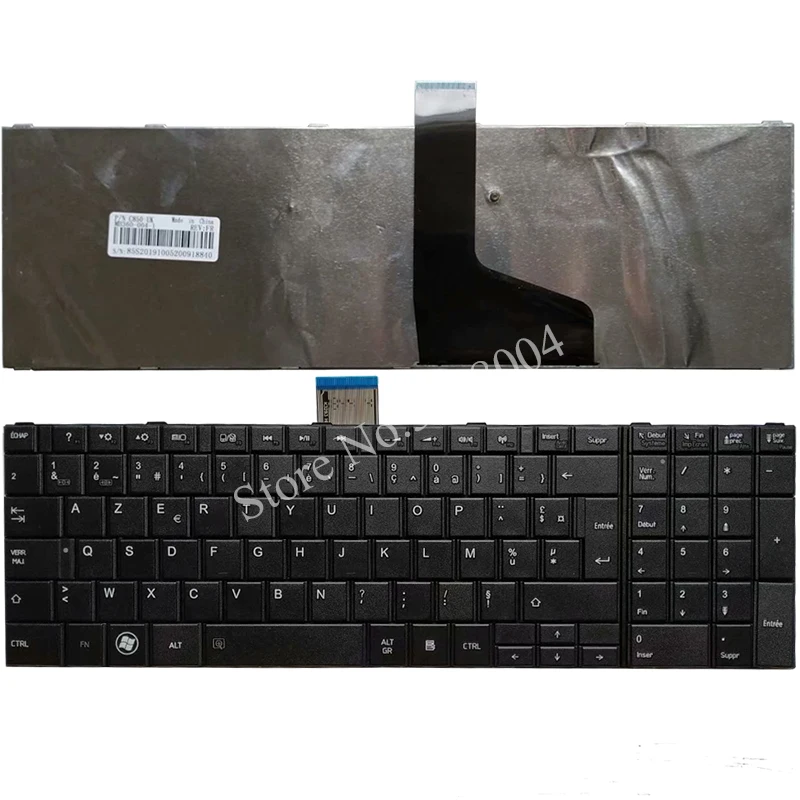 

New laptop for TOSHIBA SATELLITE C850 C850D C855 C855D L850 L850D L855 L855D L870 L870D French FR keyboard MP-11B96F0-528W