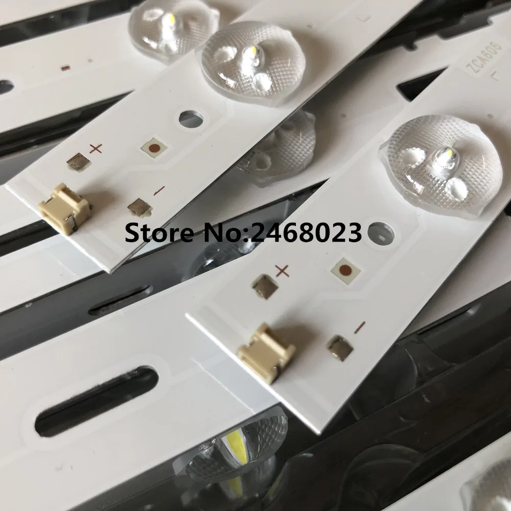 Новинка 100% года 10 шт./комплект светодиодных лент для GRUNDIG 48 TV VLE 6520 BH 48VLE 48VLE6520 48VLE6520BH