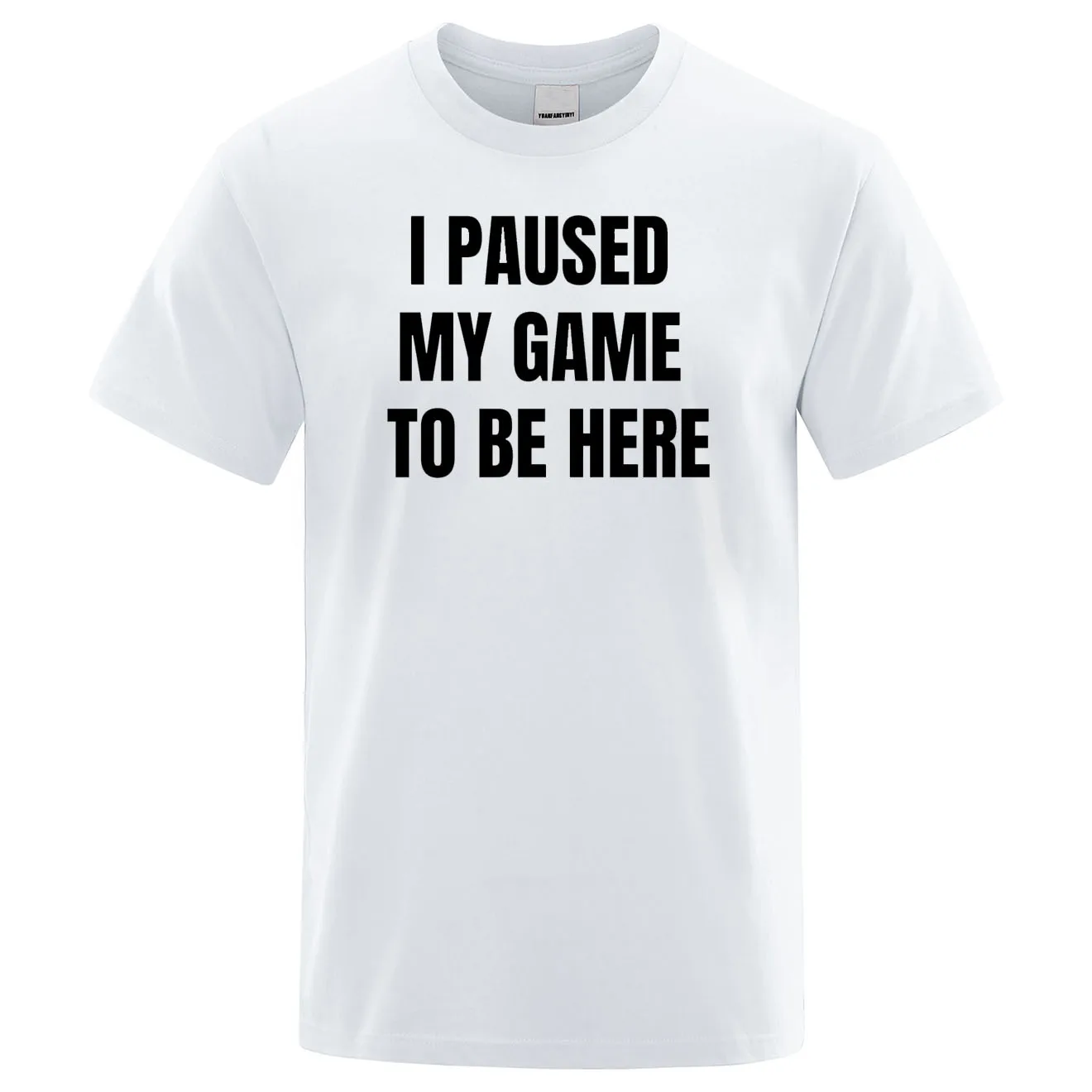 Футболка с надписью I Pasted My Game To Be Here Детская футболка забавными играми для