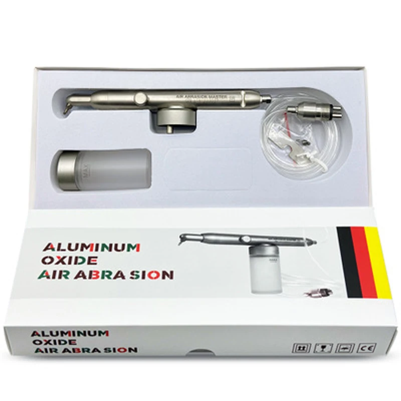 

Dental Aluminum Oxide Air Abrasion Polisher Micro etcher Sandblaster Sandblasting Gun 4 Holes