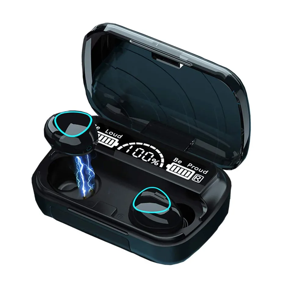 Водонепроницаемые мини-наушники TWS Bluetooth V5.1 Звук Hi-Fi спортивные наушники |
