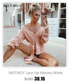 WOTWOY, Осеннее модное повседневное женское пальто, двубортное, с карманами, с поясом, верхняя одежда, Женский Тренч, прямое, до колен, Тренч