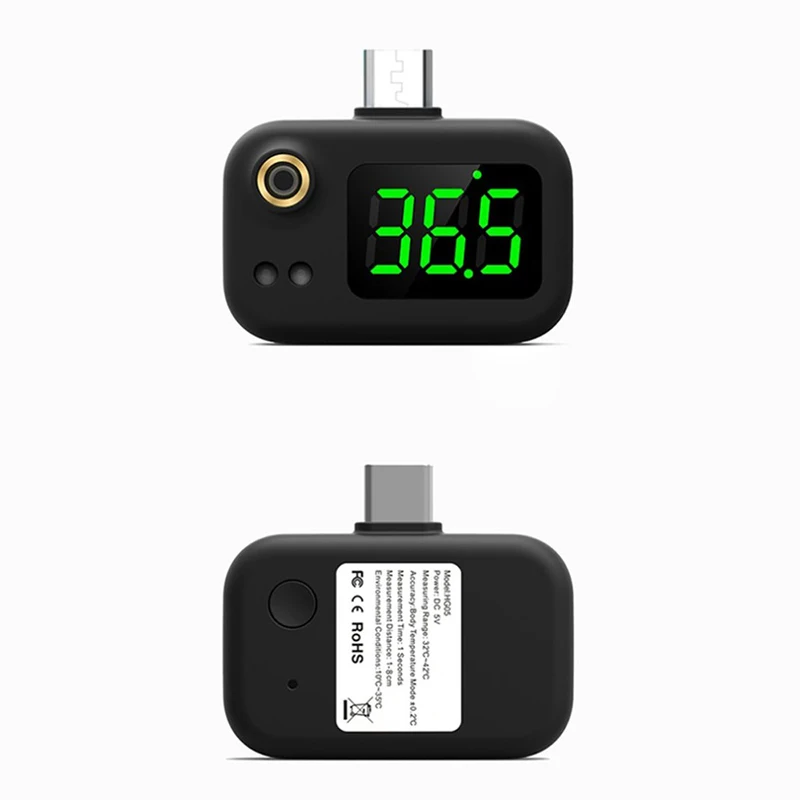 Новое поступление мини мобильный телефон USB термометр Бесконтактный цифровой