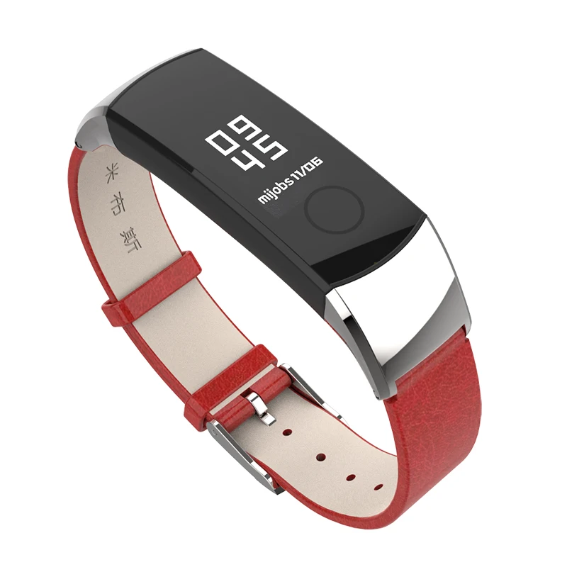 Фото Ремешок кожаный для Honor Band 5, браслет для Huawei Honor Band 5, аксессуары для наручных часов Honor Band 5 №4