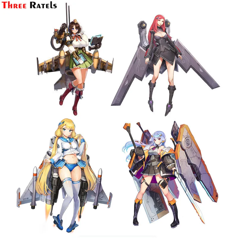 Три Ratels F31 Аниме игра хит продаж с оружием в прошлом происхождение стикер для