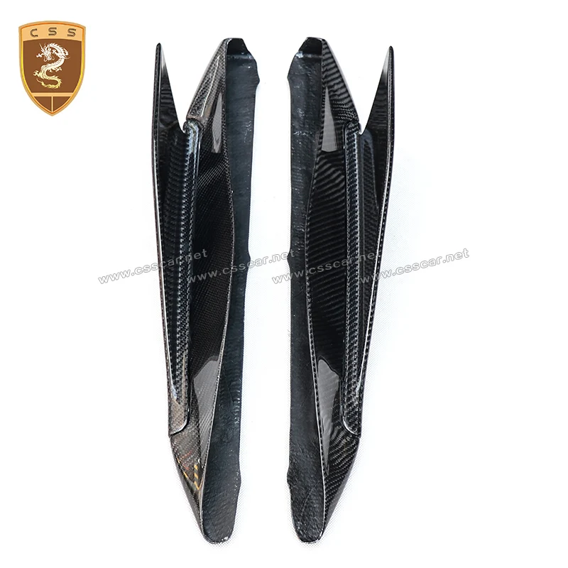 

HOT SALE High Quality Car Styling Auto Modified Accessories Capristo Style Carbon Fiber Side Skirts For Ferrari-488 GTB Spider
