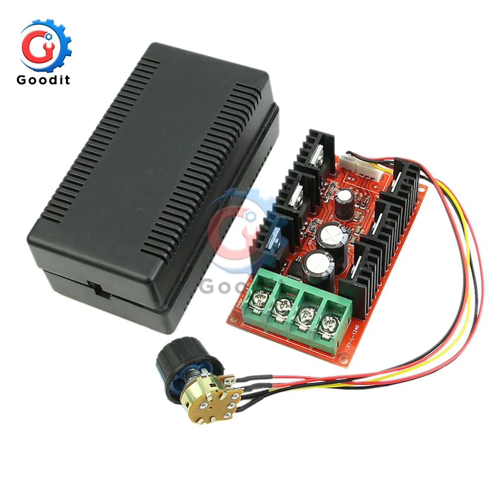Регулятор скорости двигателя PWM HHO RC 12 В 24 48 200 Гц 2000 Вт макс. 10 50 в 40 А постоянный ток