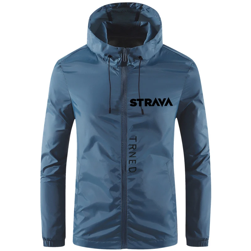 

Anti Uv Mens Windbreaker STRAVA Breathable Cycling Jacket Men Casual Outdoor Bicycle Clothing Mountain Bike Quick Dry Jackets