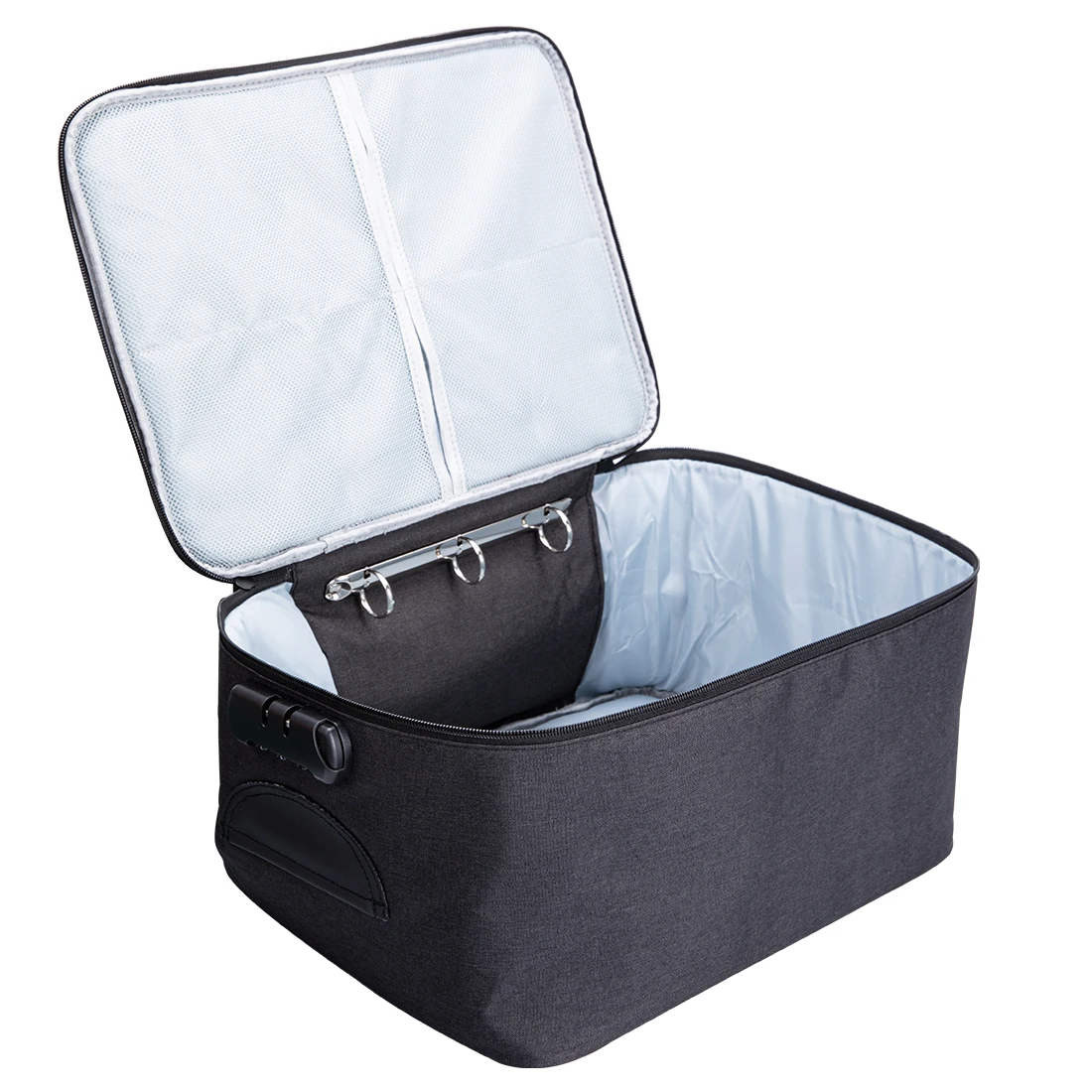 waterproof a4 documents storage bag foldable office business briefcase mens certificate phone handbag travel organize accessory free global shipping