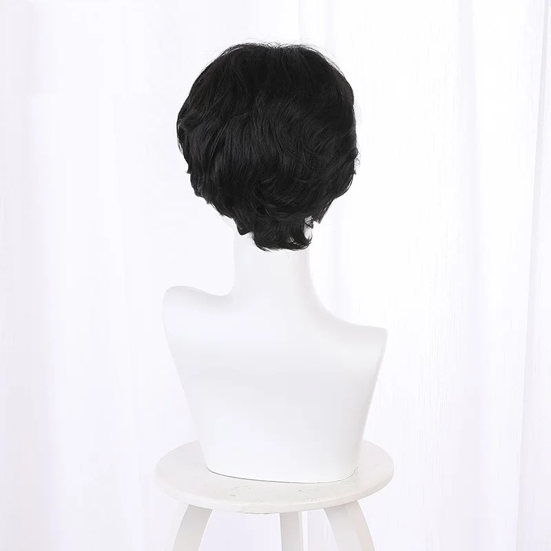 Парик для косплея Duke из м/ф герк смерти и Черная горничная Шинигами бочан в Куро