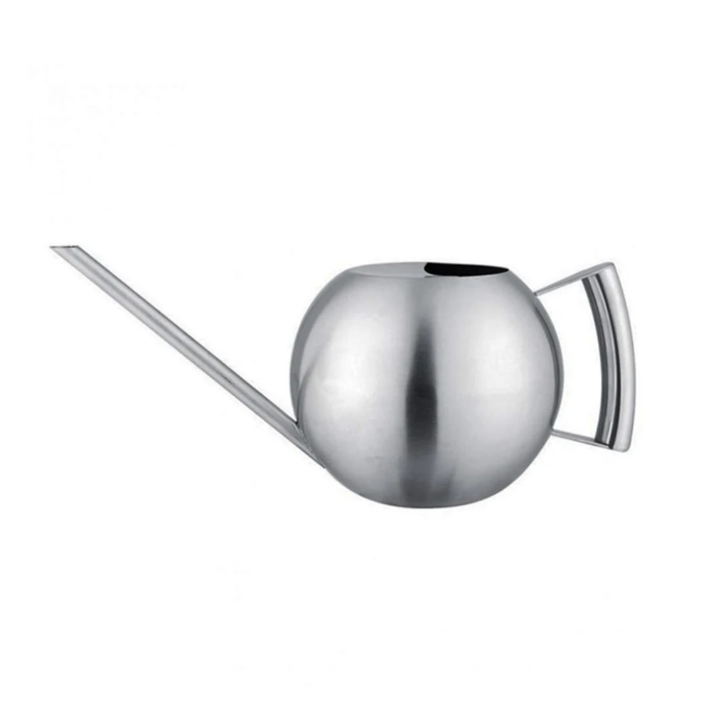 

1500ml Stainless Steel Watering Can Bonsai Indoor Plants Water Pot With Long Spout