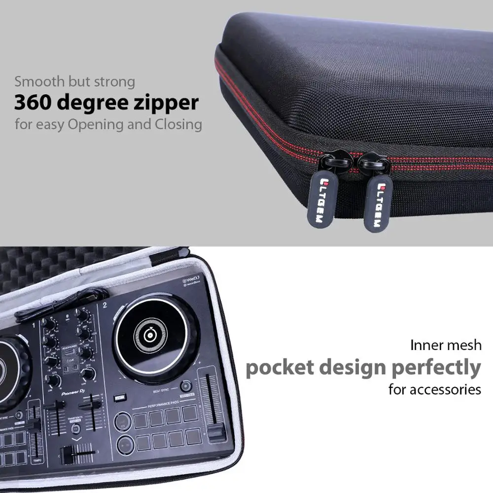 Жесткий чехол LTGEM EVA для Pioneer DJ Smart Controller DDJ 200 | Багаж и сумки