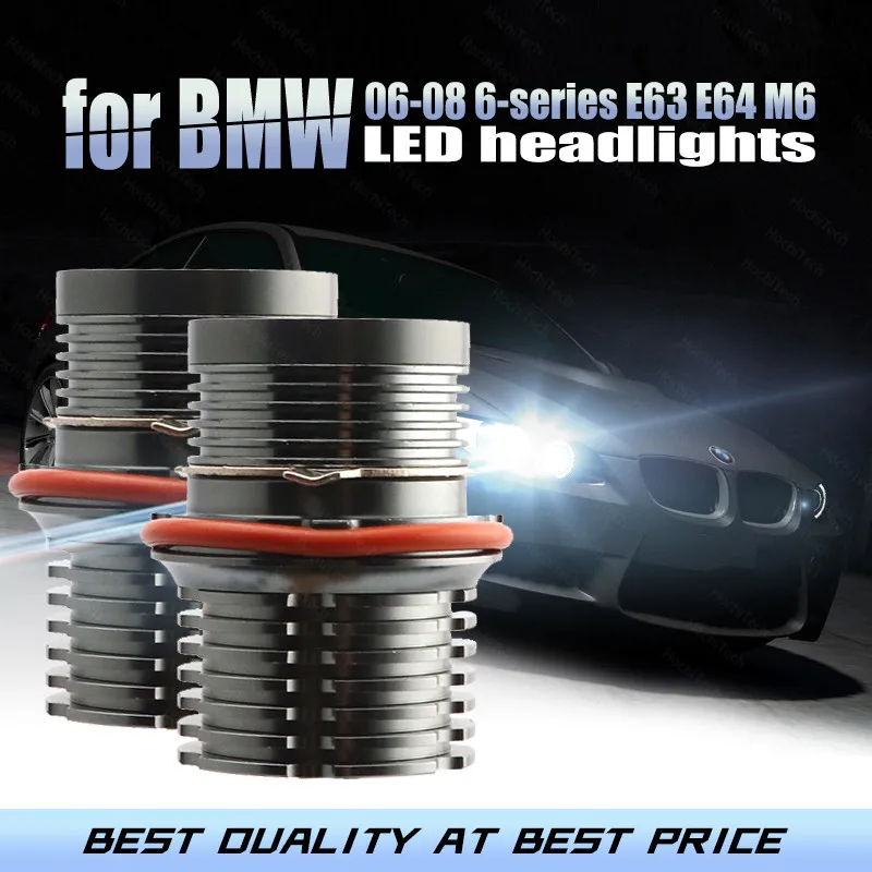 

Day Light 3-year Warraty 6000K IP65 LED Marker Ultra Bright for 06-08 BMW 6-series E63 E64 M6 LED Angel Eyes Light