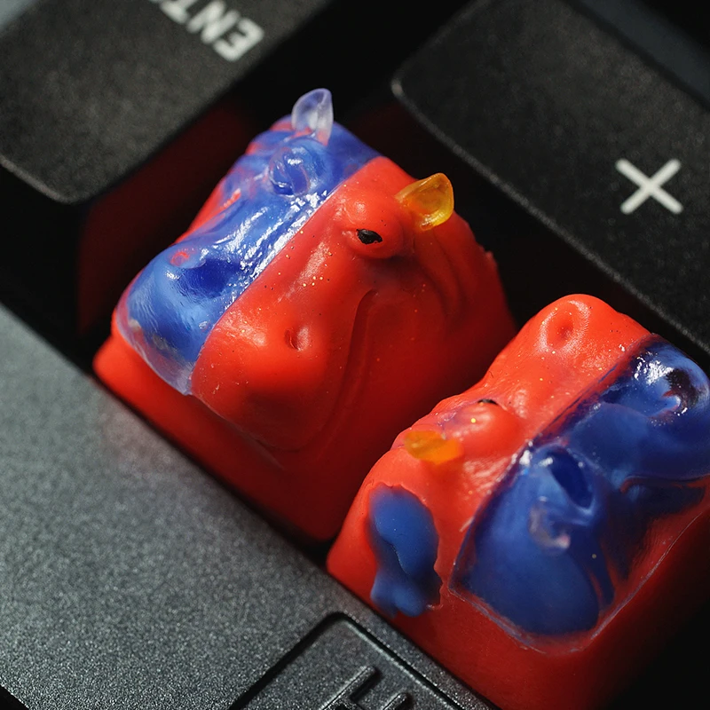 Бегемот Смола Keycap для Cherry Mx Переключатель Механическая игровая клавиатура