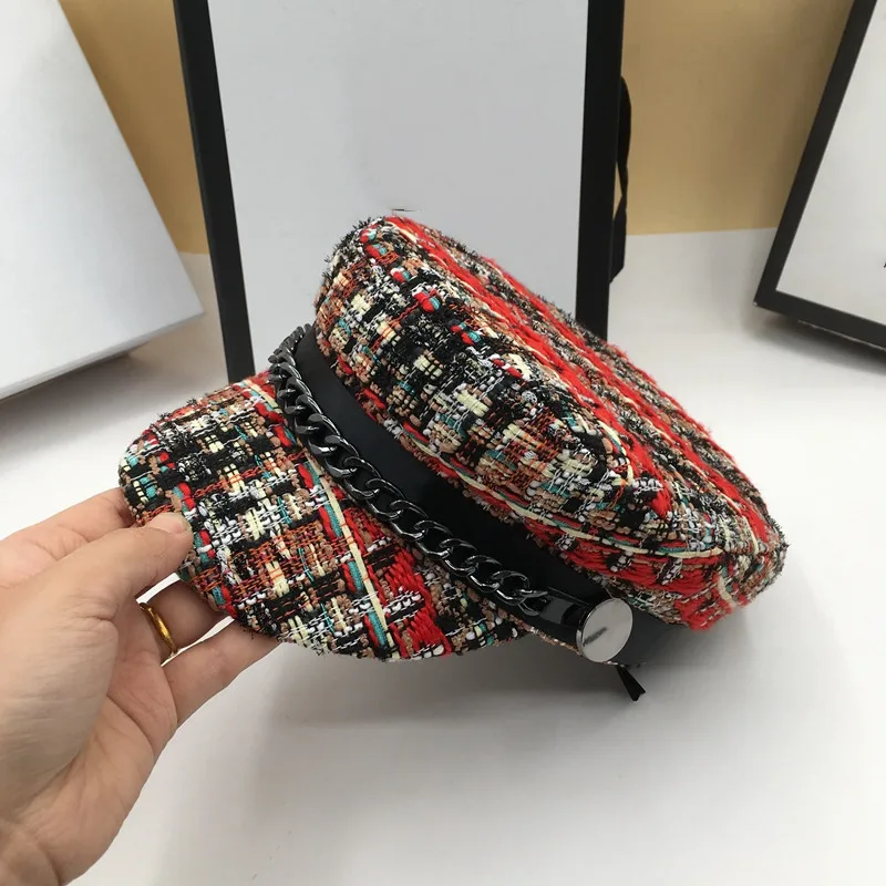 Кепка на улочках маленького сладкого ветра темно синего цвета с металлической