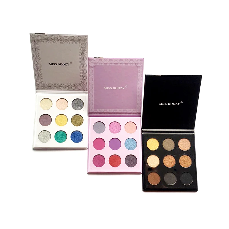 Профессиональные Тени для век 9 цветов матовые мерцающие тени макияж палитра