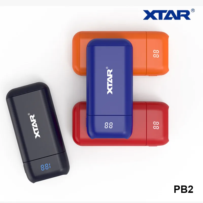 Xtar PB2 PB2S QC3.0 Type C USB портативное зарядное устройство 20700 18700 21700 18650 батарея ЖК