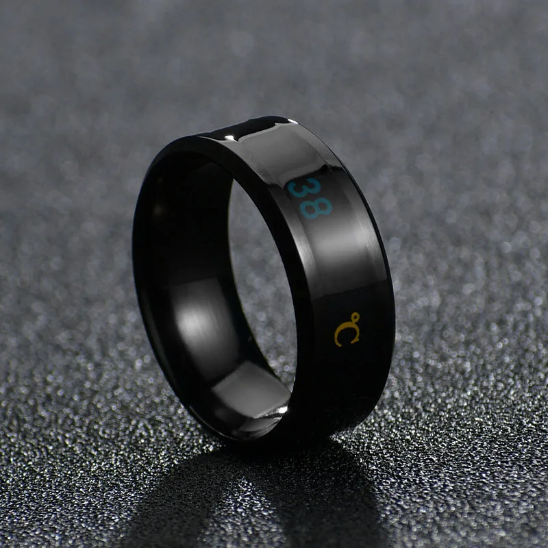 Умные кольца из титановой стали 316 меняющие цвет чувственные чувства и