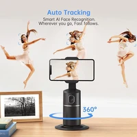 auto face tracking gimbal stabilizer phone tripod accessories 360 rotation live smart ai photo vlog video recorder smart gimbal