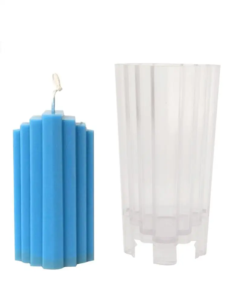 New DIY Handmade Candle Mold Trapezoidal Scented Iceberg Mould | Дом и сад