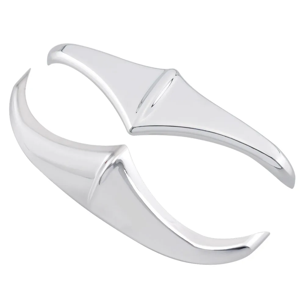 Хромированное переднее крыло с передним краем наконечником со шлейфом для Harley