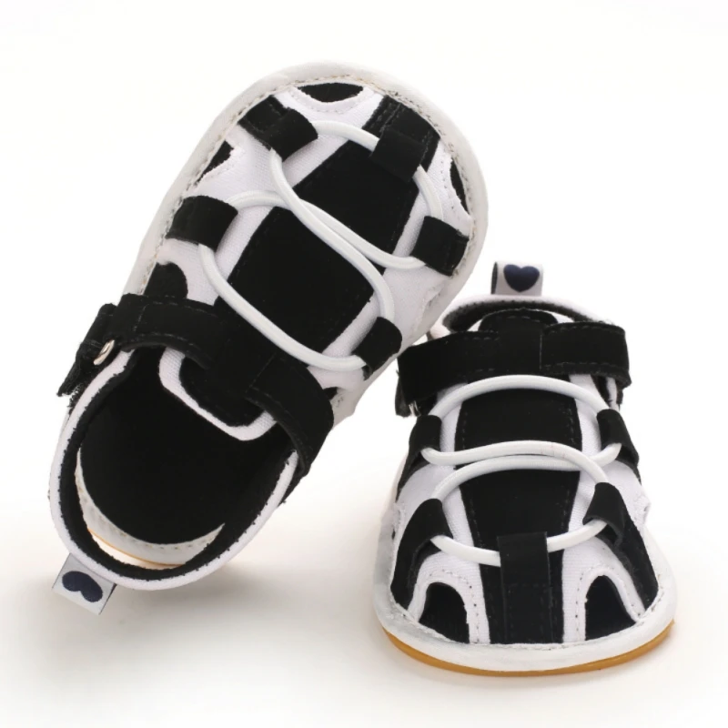 

New Baby Girls Baby Boys Cotton Cloth Fashion Sandals Cute Summer Soft Sole Flat Princess Shoes Infant Non-Slip First Walkers
