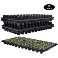10 pcslot nursery pots in flower planters cell seed starter starting trays for planting seedlings propagation germination