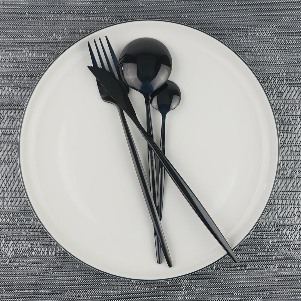 4 шт. столовые приборы из нержавеющей стали|Столовые сервизы| |