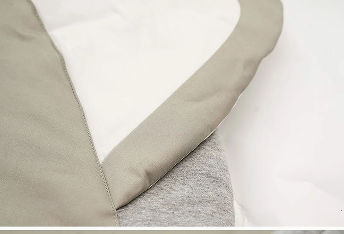 

INS new home children's cartoon cat animal crawling mat game mat cotton round blanket children's room decorations baby play