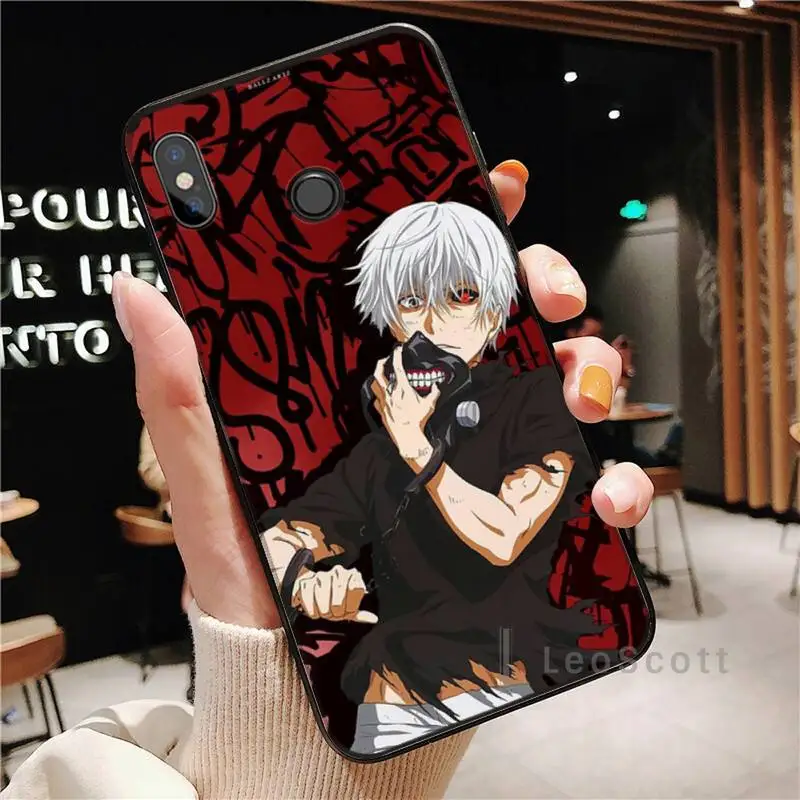 

Anime Tokyo Ghoul Phone Case For Xiaomi Redmi note 4 4X 8T 9 9s 10 K20 K30 cc9 9t pro lite max