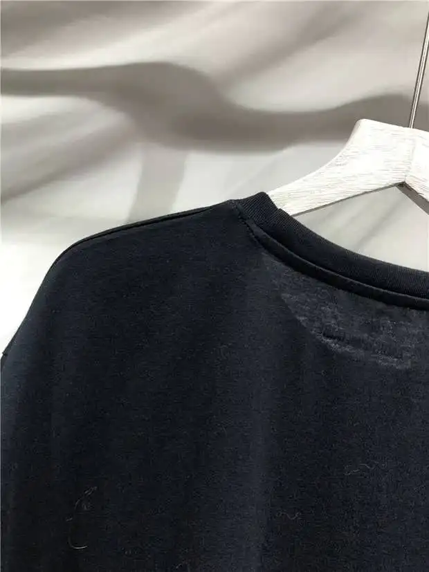 

Chic Women T-shirt Letter Print Cotton Round Neck Girls Summer Top