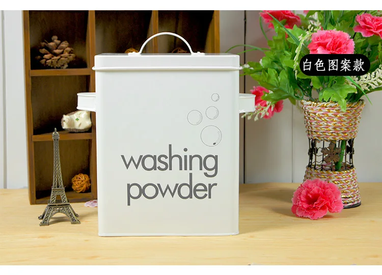 5L simple washing powder bucket storage box kitchen storage box thickening portable insect storage bucket ZP8071552