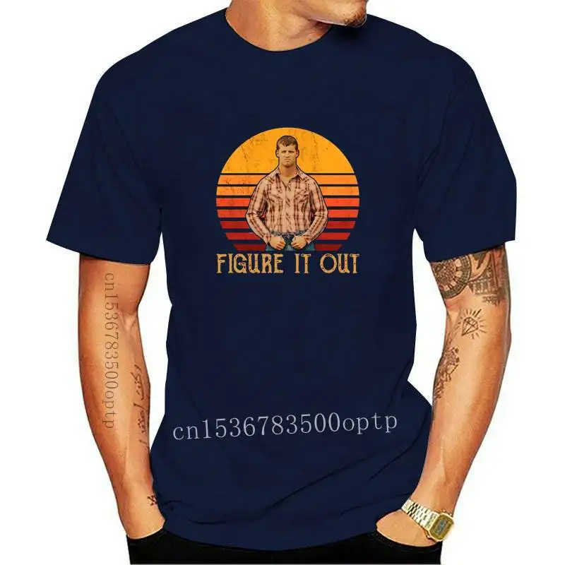 

New Letterkenny Figure It Out Men'S Dark Heather T Shirt Cotton S 6Xl Us Supplier 010990