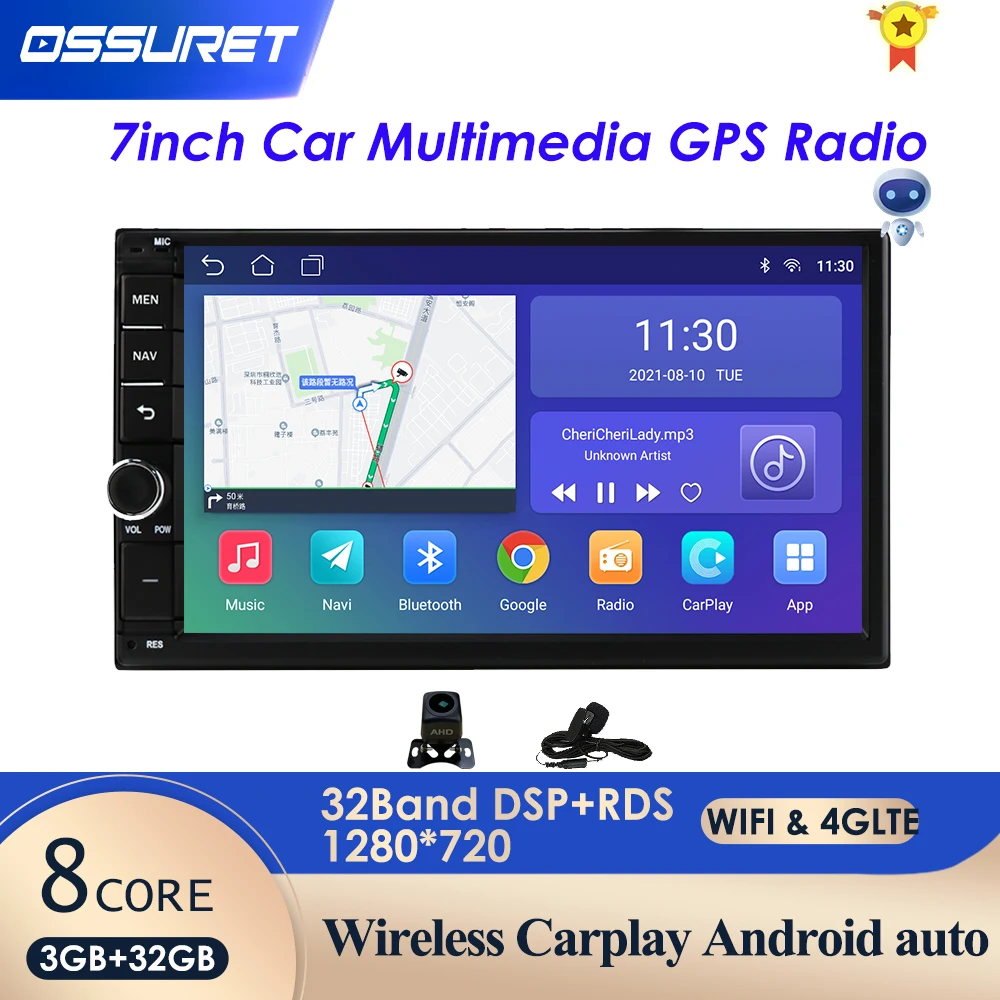 

Car Radio 2 Din Android 10 Car Multimedia Player Autoradio 2din dvd Player For Volkswagen Nissan Hyundai Kia toyota CR-V NO DVD