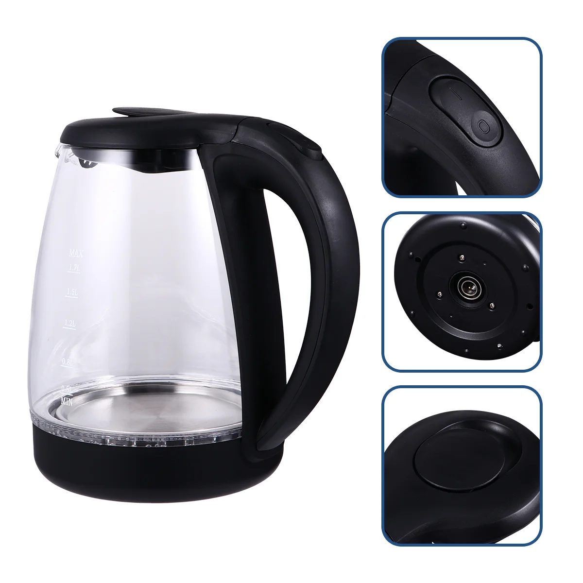 

Электрический чайник, стеклянный электрический чайник, Портативный электрический чайник для горячей воды