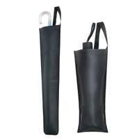 car umbrella storage bag holder universal pu waterproof car seat back waterproof foldable storage bag pouch auto accessories