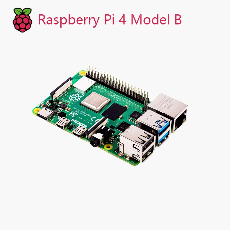 Оригинальная плата для разработки Raspberry Pi 4 Model B ОЗУ 2 ГБ/4 ГБ/8 ГБ ядра процессор 1 5