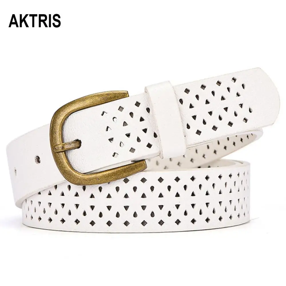 AKTRIS женские пояса из искусственной кожи булавки Пряжка металлический ремень 28 мм