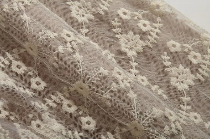 Женское асимметричное платье на бретельках повседневное Кружевное платье-майка