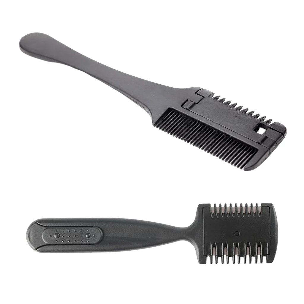 

Hair Razor Comb Slim Haircuts Cutting Tool Hair Thinner Comb Trimmer Razor