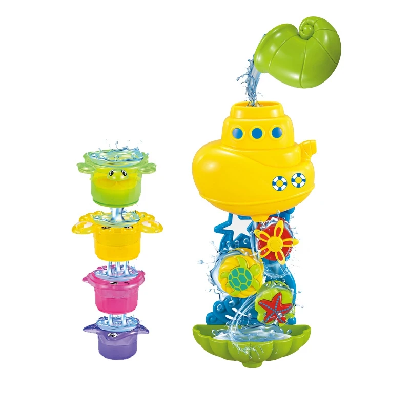 Детские игрушки для ванной игры водопад станция спина и потока развивающие