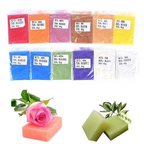 10 г/пакет здоровый натуральный органический порошок сделай сам для мыльной