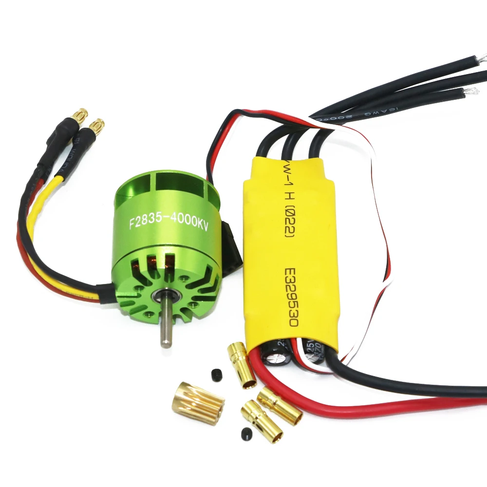 F2835 4000KV 3 4S Lipo бесщеточный двигатель + XXD 30A ESC для радиоуправляемого квадрокоптера