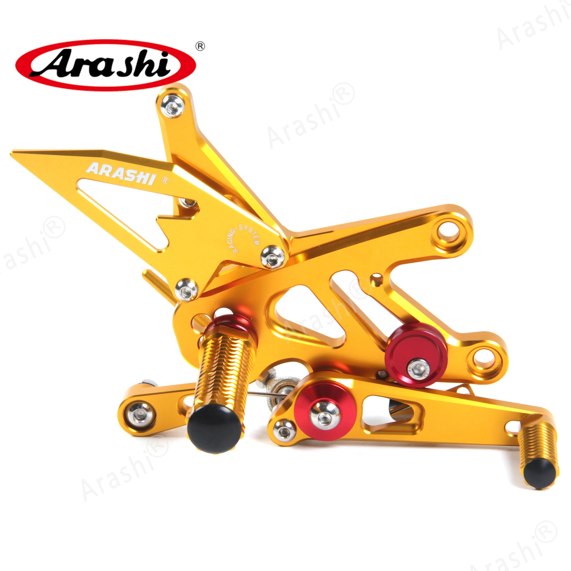 Arashi для APRILIA RSV4 FACTORY APRC ABS 2013 - 2016 CNC регулируемые Подножки RSV 4 2014 2015 SBK SE | Автомобили