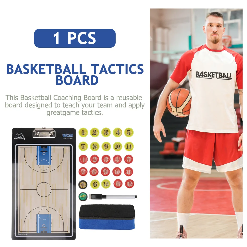 

Basketball Coaching Board Erase Reusable Clipboard for Basketball (KS-5835)