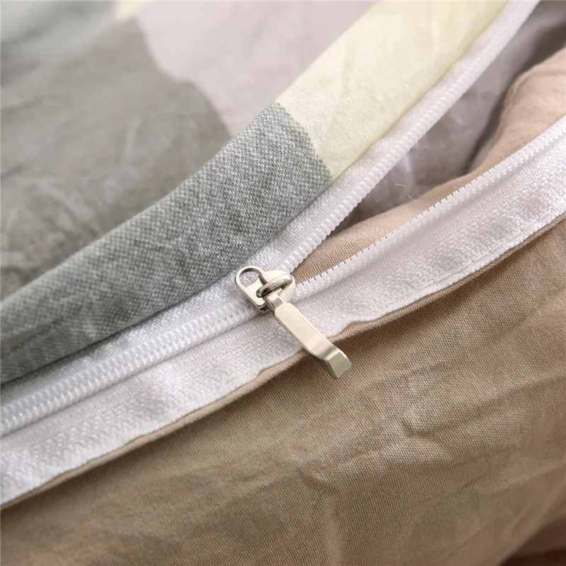 Комплект постельного белья в скандинавском японском стиле всесезонный простой