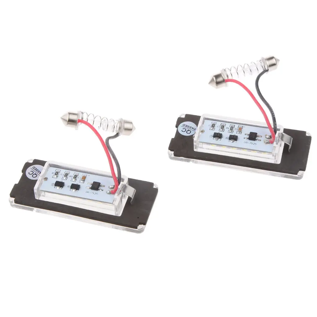 

2x яркий белый 18-smd светодиодный номерной знак для Mini Cooper R56