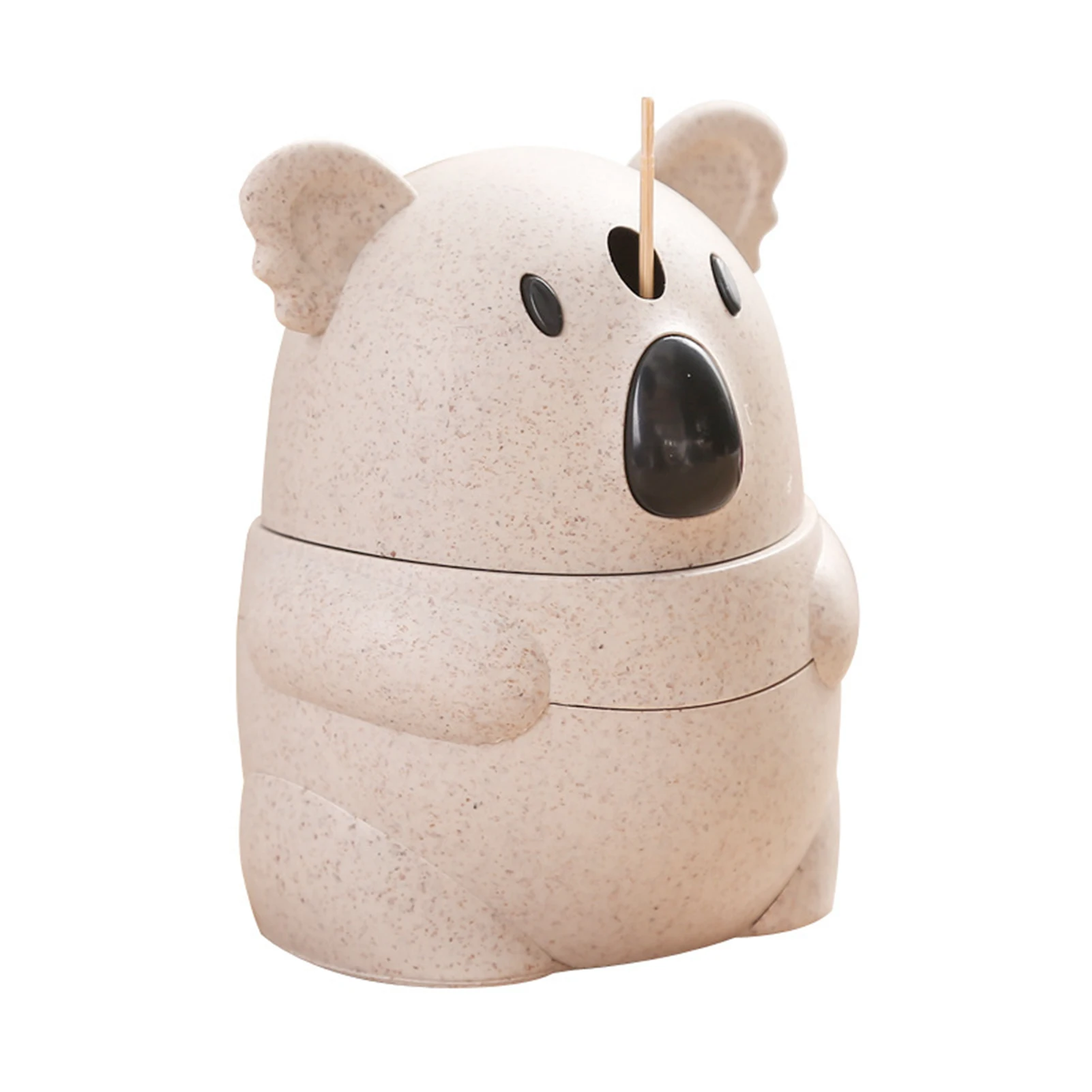 

Toothpick Holder Dispenser Cute Koala Design Sturdy Safe Container Thick Toothpicks Container Decorative Dispenser Home TN88