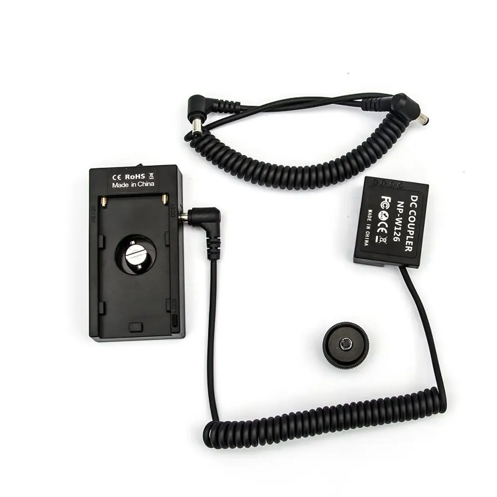 Placa de Montagem de Energia da Bateria Cabo para Sony 8v com Np-w126 Fotga Np-f Dc12 – Np-f970